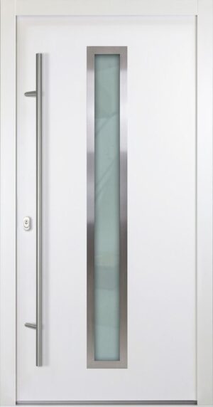 Vchodové dveře MODEL AC01 – BÍLÁ